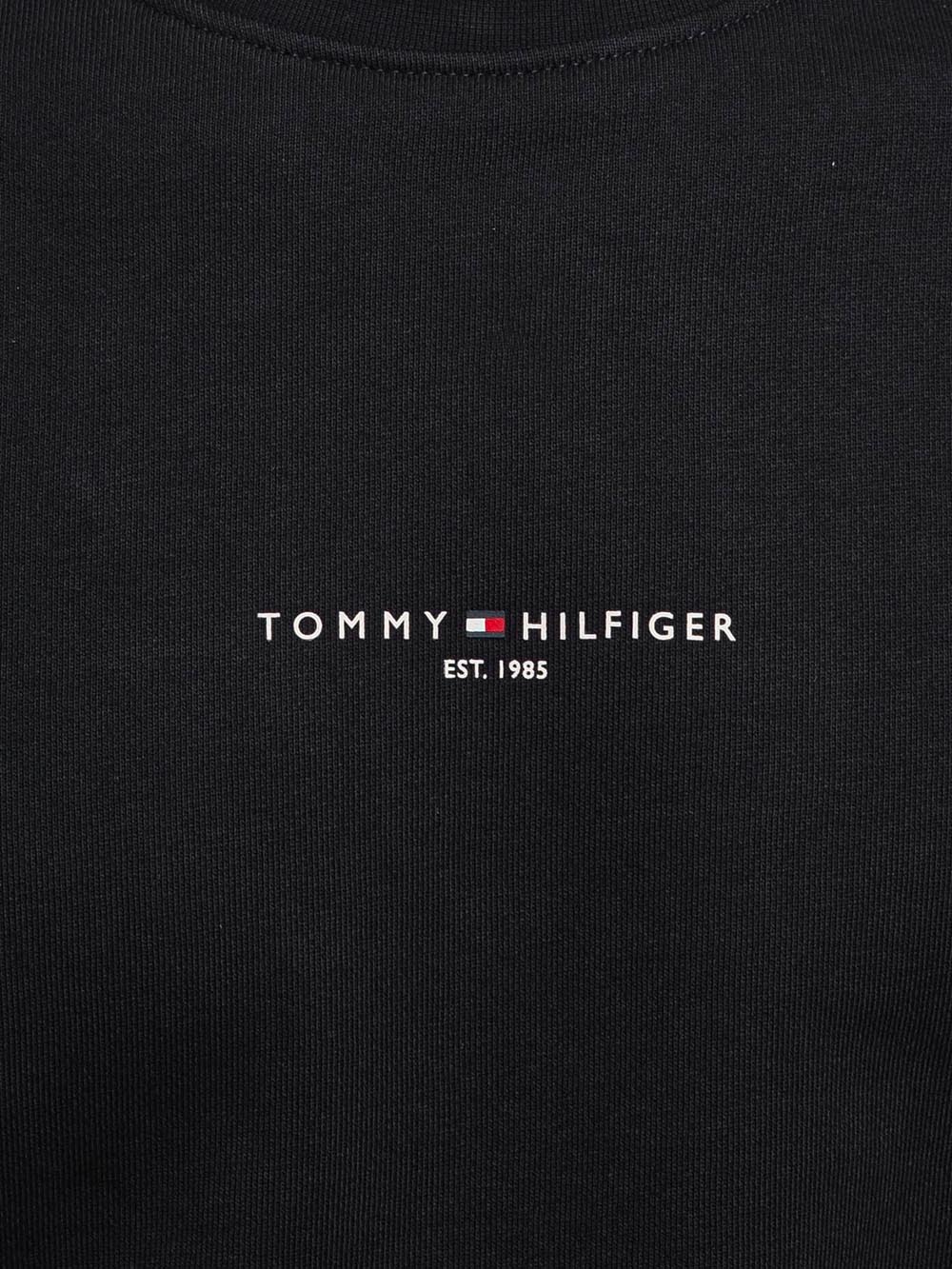 Tommy Hilfiger Felpa Uomo Nero