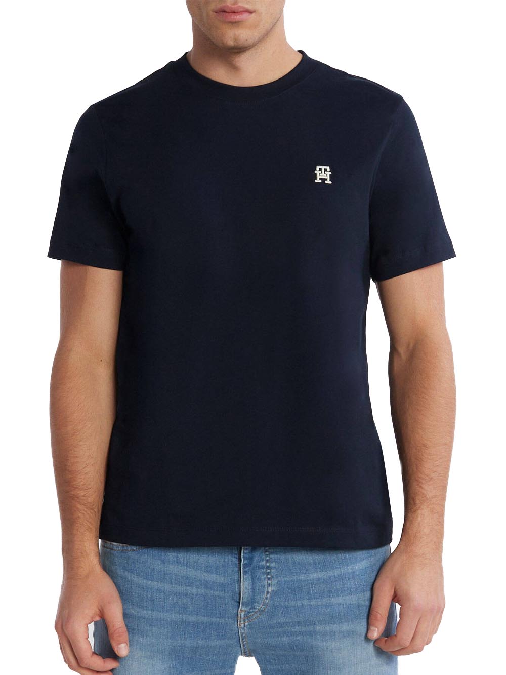 Tommy Hilfiger T-shirt Uomo Mw0mw33987 Blu