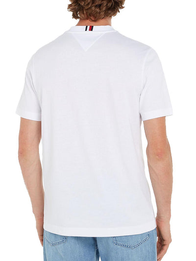 Tommy Hilfiger T-shirt Uomo Mw0mw33987 Bianco