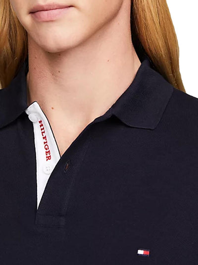 Tommy Hilfiger Polo Uomo Mw0mw34753 Blu