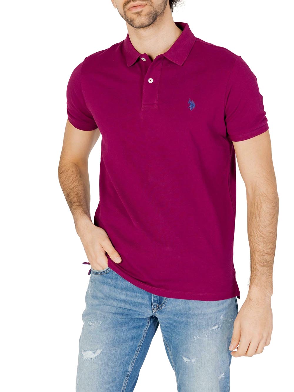 U.S. Polo Assn. Polo Uomo King 67355 41029 Bordeaux