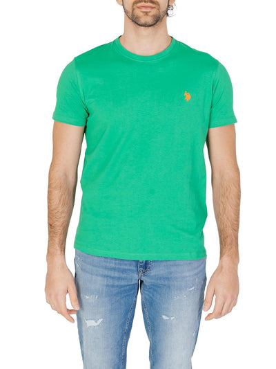 U.S. Polo Assn. T-shirt Uomo Mick 67359 49351 Verde