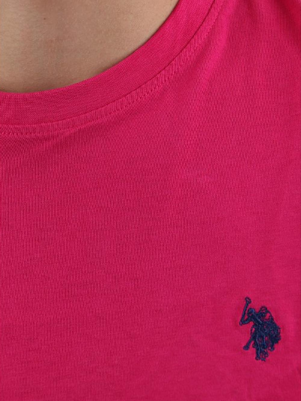U.S. Polo Assn. T-shirt Uomo Mick 67359 49351 Fucsia