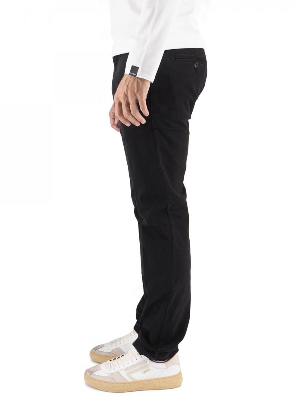 40Weft Pantalone Uomo Lenny 028939 Nero