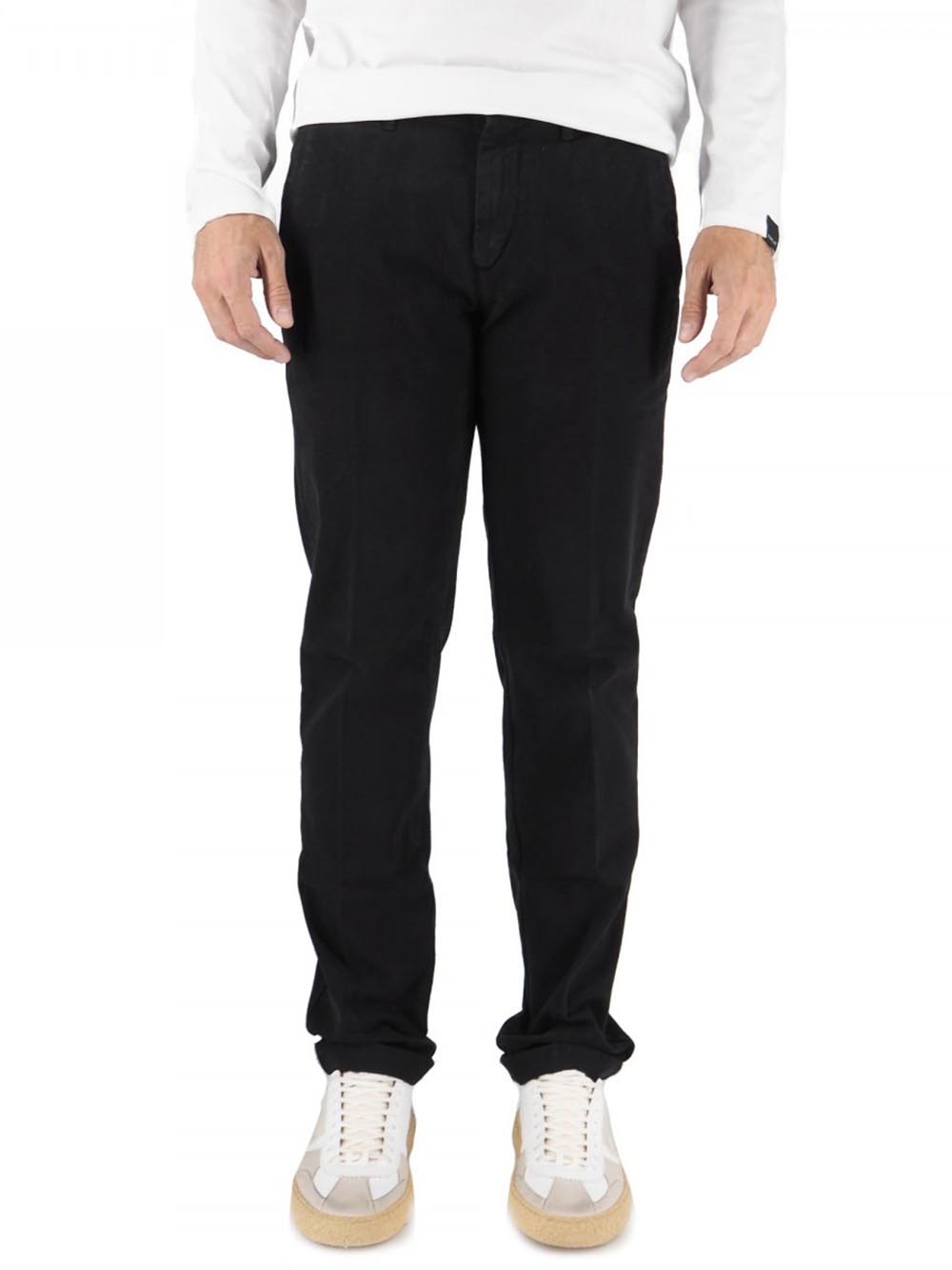 40Weft Pantalone Uomo Lenny 028939 Nero