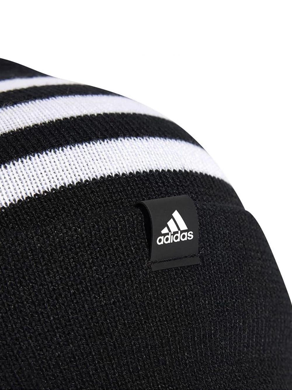 Adidas Cappello Unisex Pompom Beanie It4630 Nero bianco