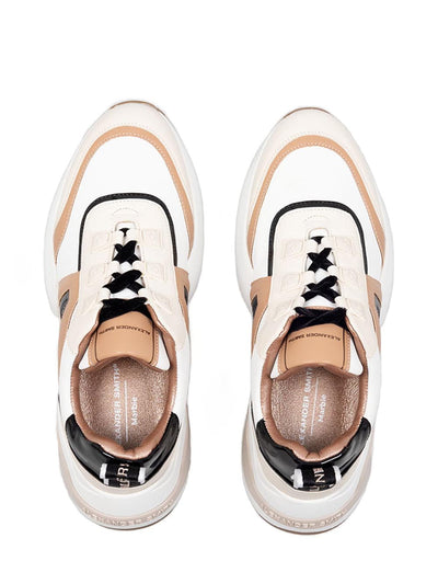 Alexander Smith Sneaker Donna Marble Woman AsbambW-1216 Bianco/Cammello