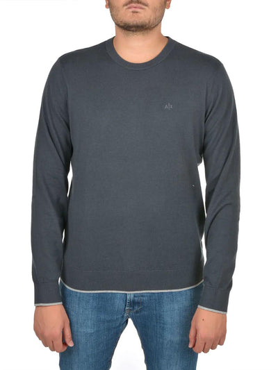 Armani Exchange Maglia Uomo 8nzm6a Zm1hz Grigio