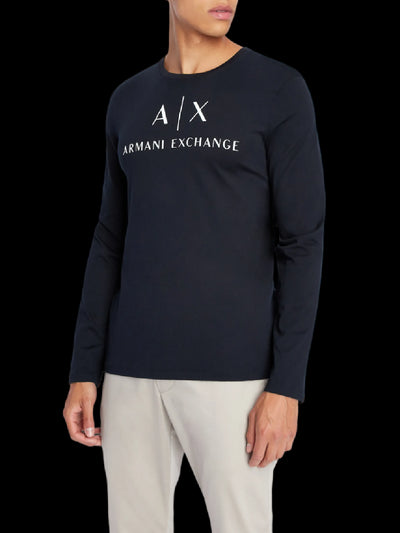 Armani Exchange T-shirt Uomo 8nztch Z8h4z Blu