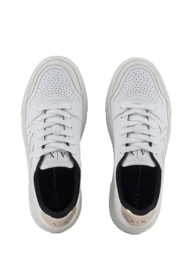 Armani Exchange Sneakers Donna Xdx147 Xv830 Bianco/Oro