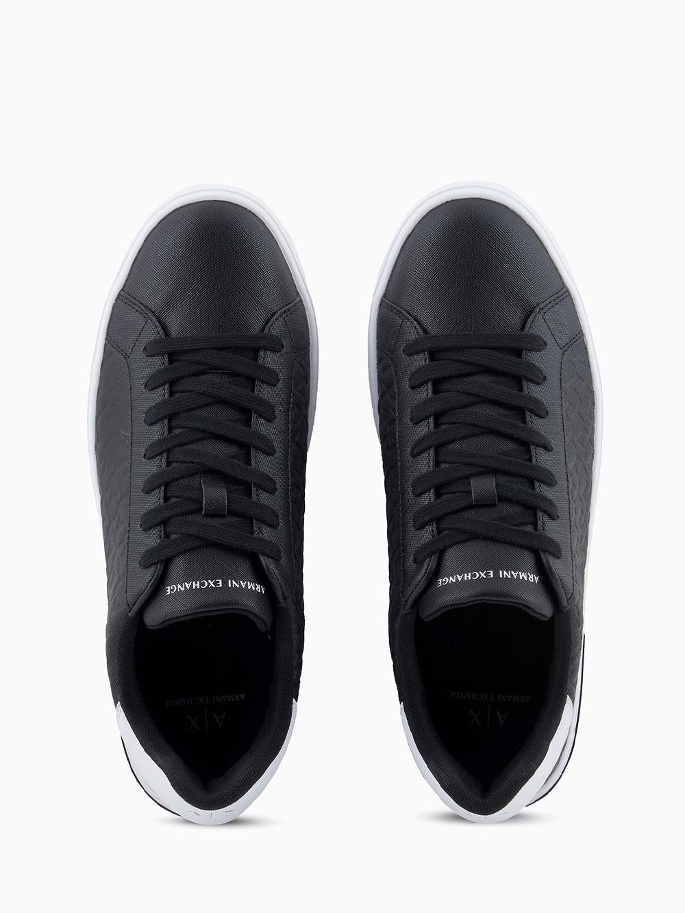 Armani Exchange Sneakers Uomo Xm000140 Af11916 Nero/bianco