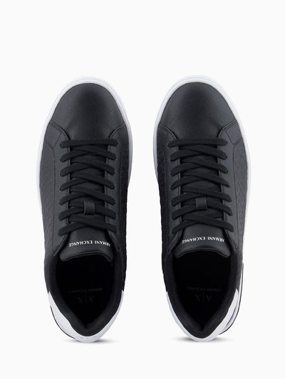 Armani Exchange Sneakers Uomo Xm000140 Af11916 Nero/bianco