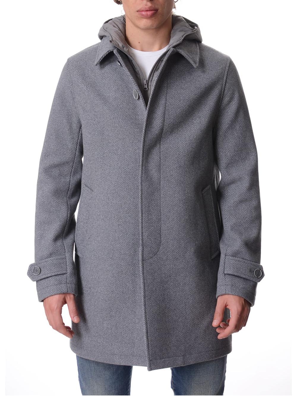 AT.P.CO Cappotto Uomo A293martinez3317 Grigio