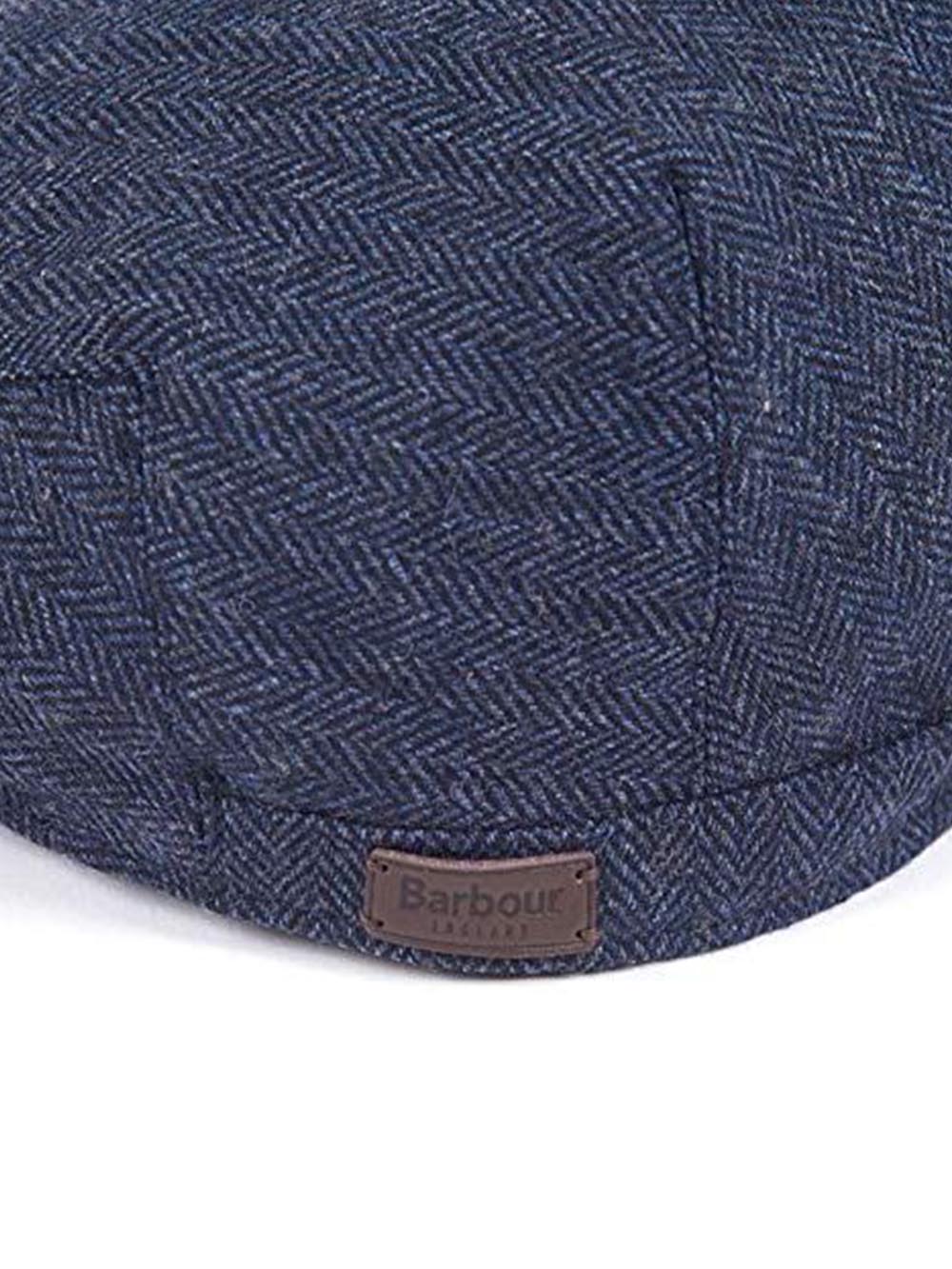 Barbour Cappello Uomo Mha0483 Barlow Flat Cap Blu