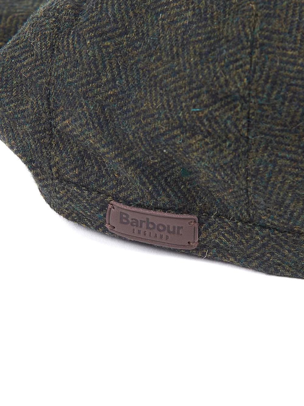 Barbour Cappello Uomo Mha0483 Barlow Flat Cap Verde oliva