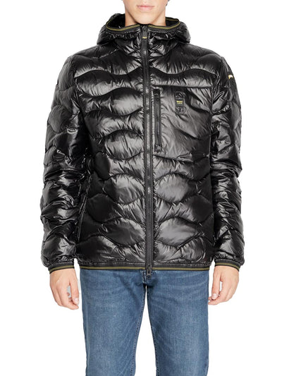 Blauer Giubbino Uomo 24wbluc03030 006355 Wave Nero