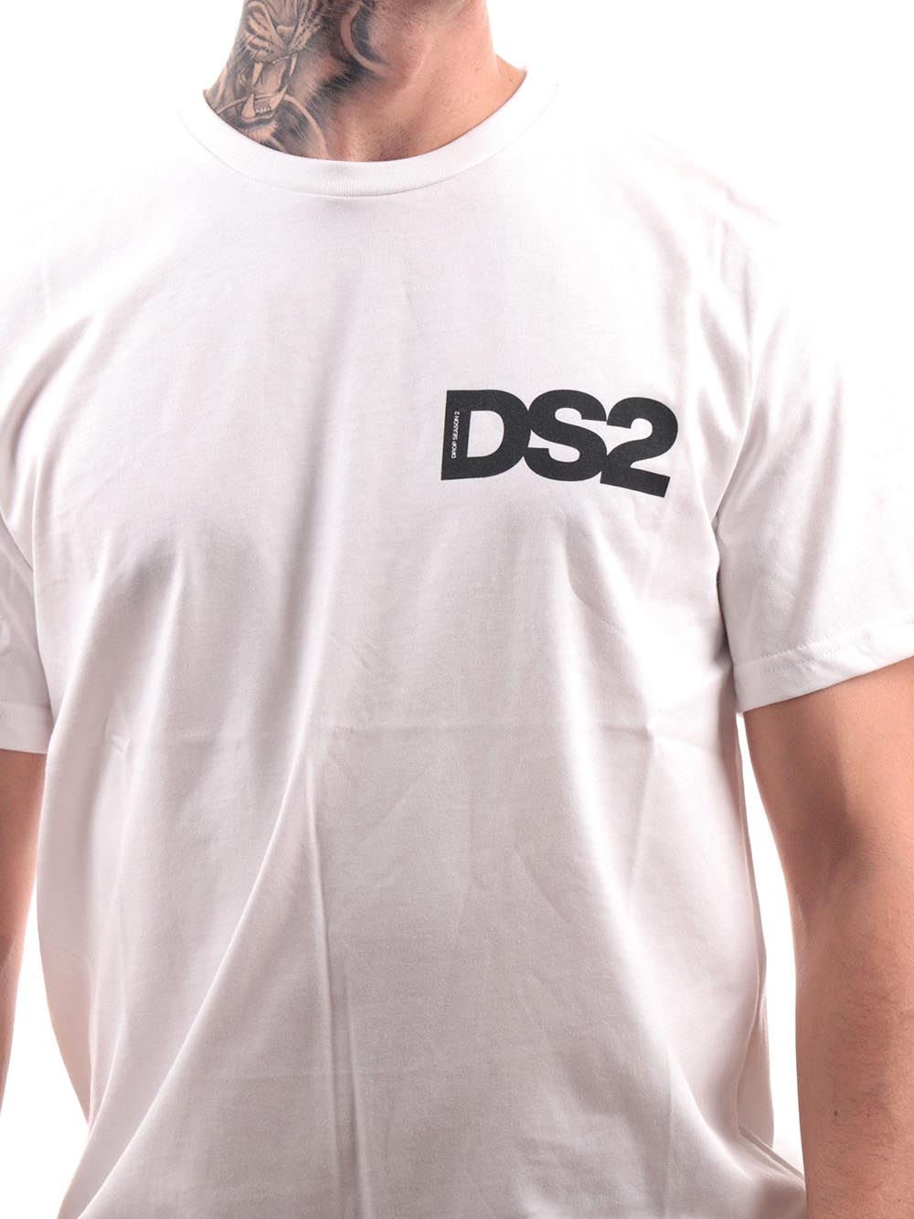 Ds2 T-shirt Uomo Fw24217 Bianco