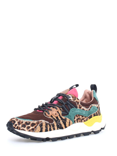 Flower Mountain Sneaker Unisex Yamano 3 Uni 2017818.04 Animalier marrone