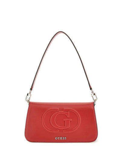 Guess Borsa a Tracolla Donna Hwevg9 51320 Eco Mietta Rosso