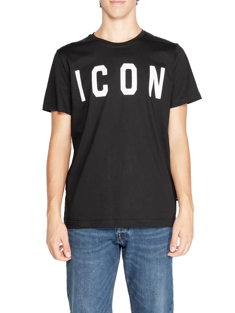 ICON T-shirt Uomo Iu9013t Nero