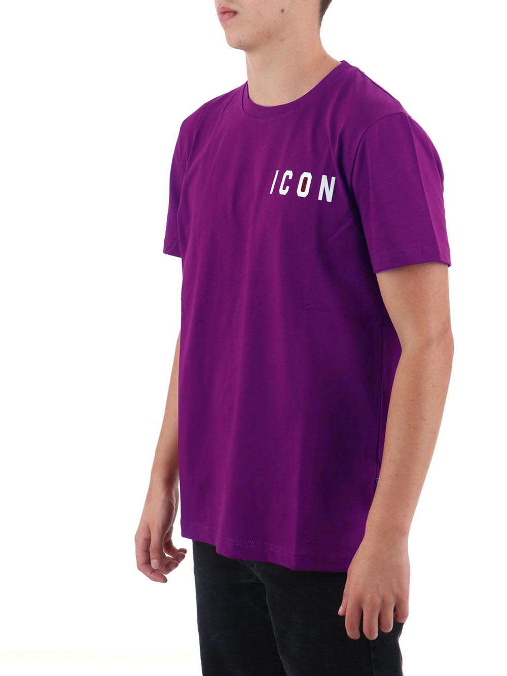 ICON T-shirt Uomo Iu9019t Viola