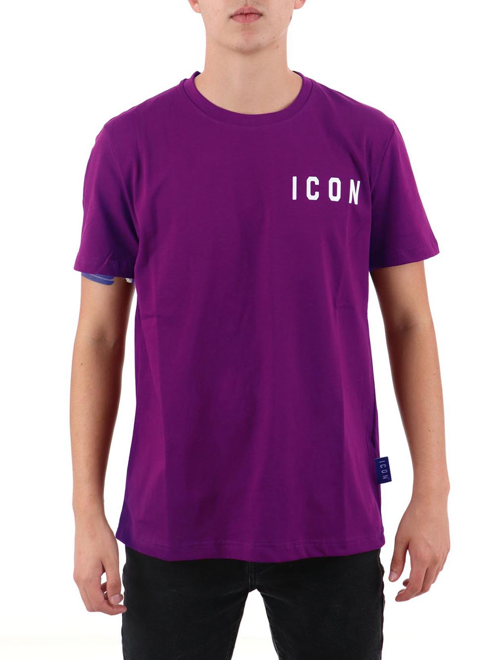 ICON T-shirt Uomo Iu9019t Viola