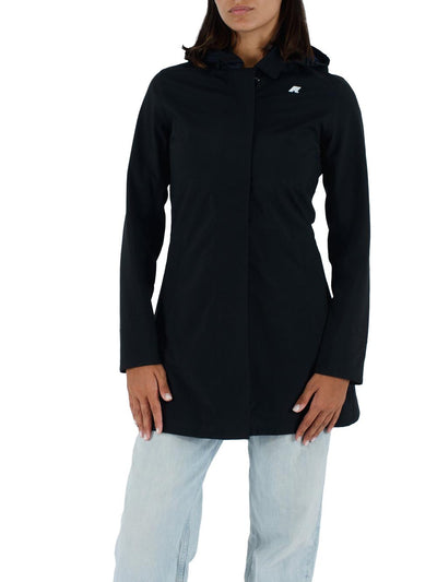 K-Way Giubbino Donna K2148bw Mathy Bonded Nero/blu