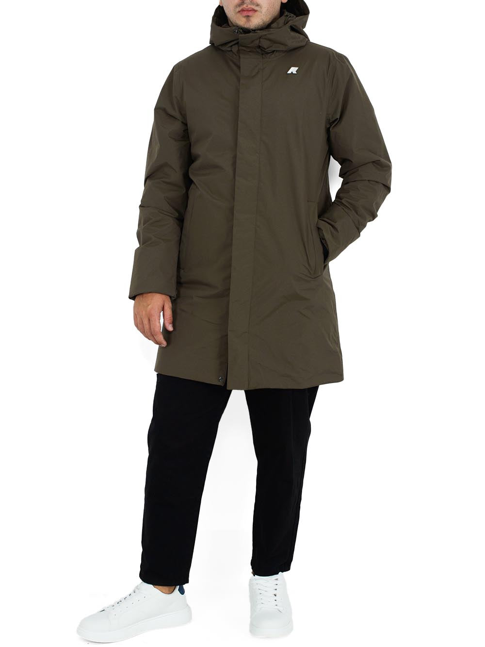 K-Way Giubbino Uomo K31356w Thomas Warm Ottoman Marrone