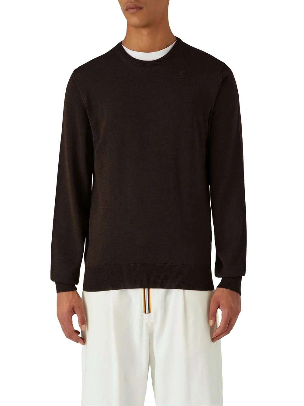 K-Way Pullover Uomo K6113bw Sebastien Merino Marrone