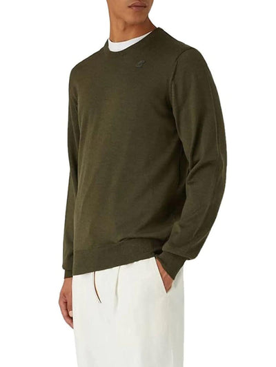 K-Way Pullover Uomo K6113bw Sebastien Merino Verde bosco