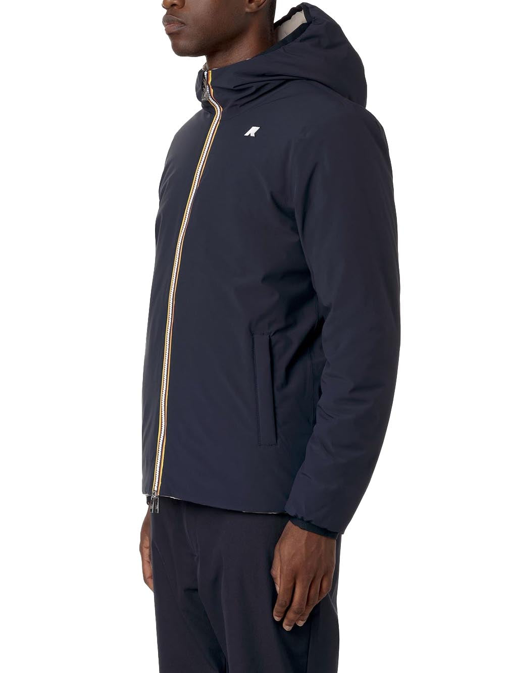 K-Way Giubbino Uomo K6128vw Jack St Warm Double Blu/panna