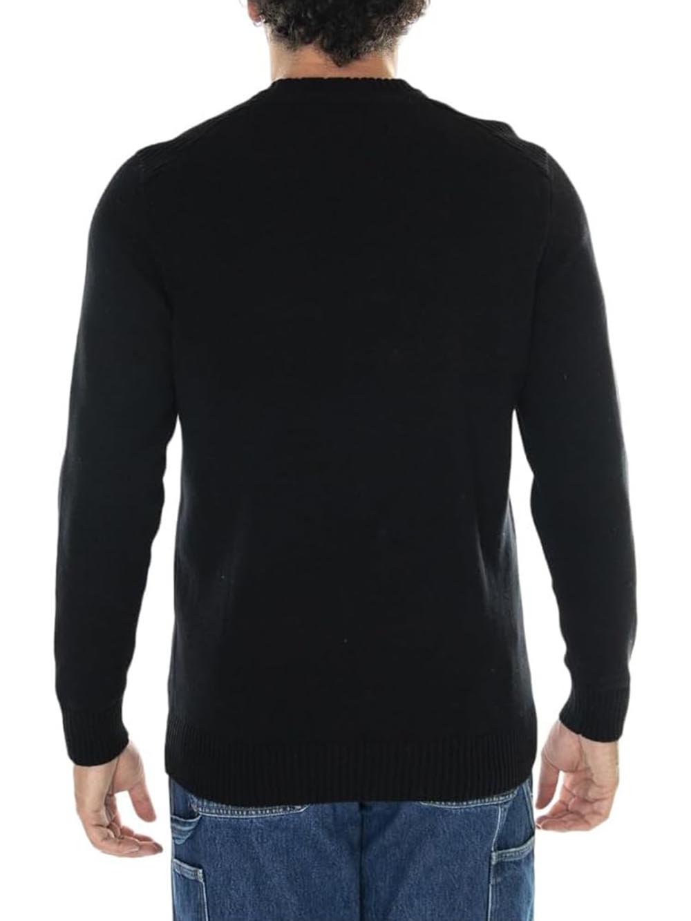 Lyle & Scott Pullover Uomo Kn1925v Nero