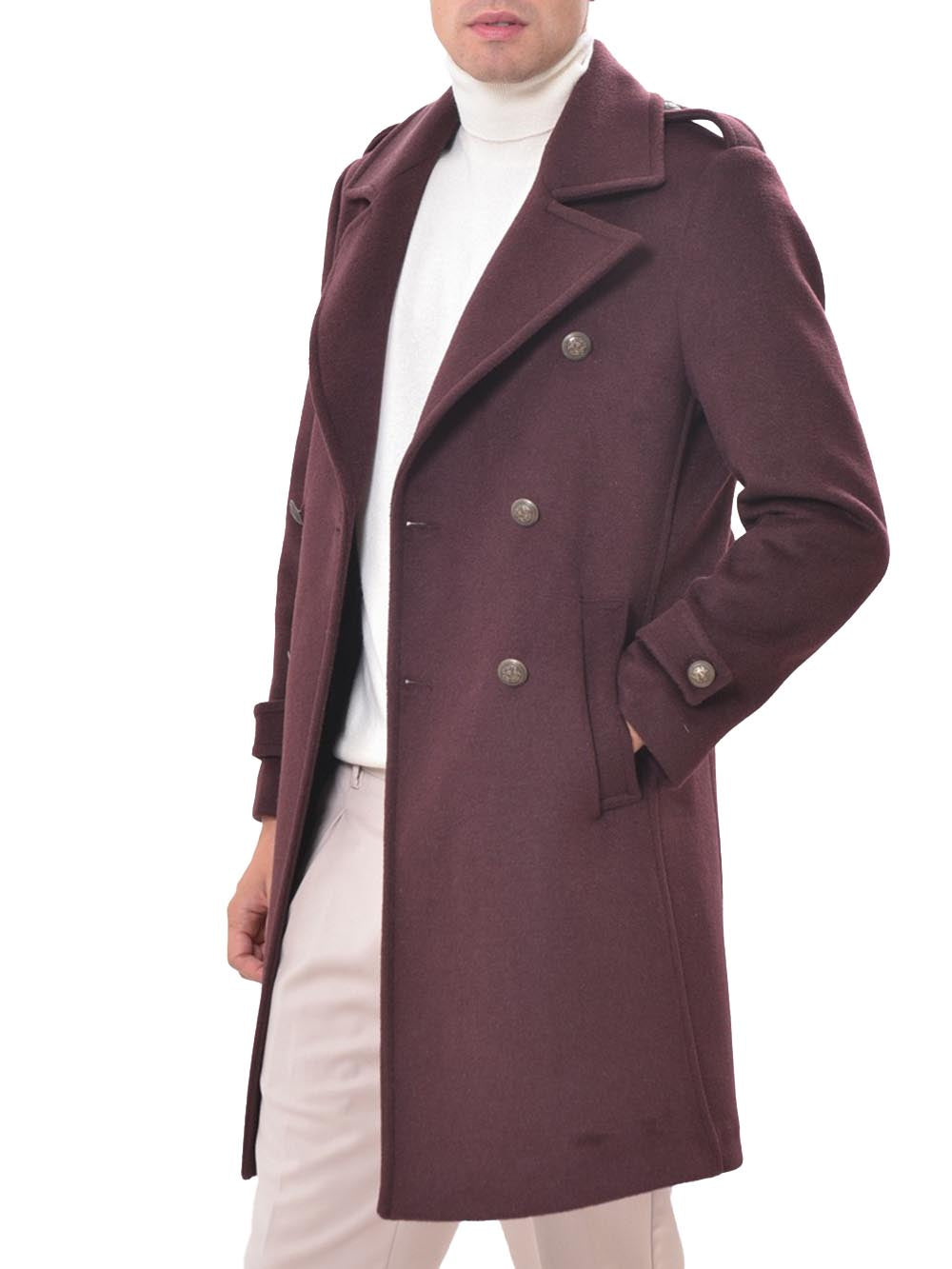 Mulish Cappotto Uomo Mercurio Mcp36 Bordeaux