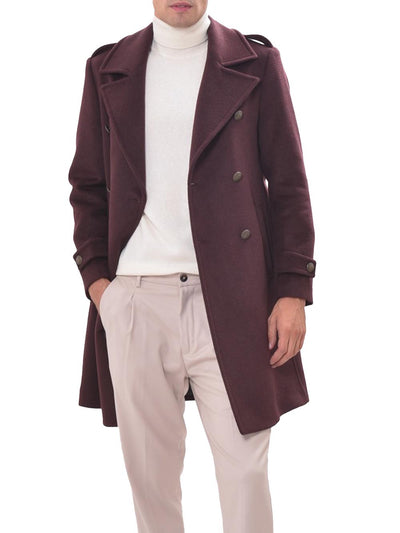 Mulish Cappotto Uomo Mercurio Mcp36 Bordeaux