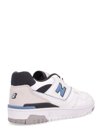 New Balance Sneaker Unisex Bb550 White black blue