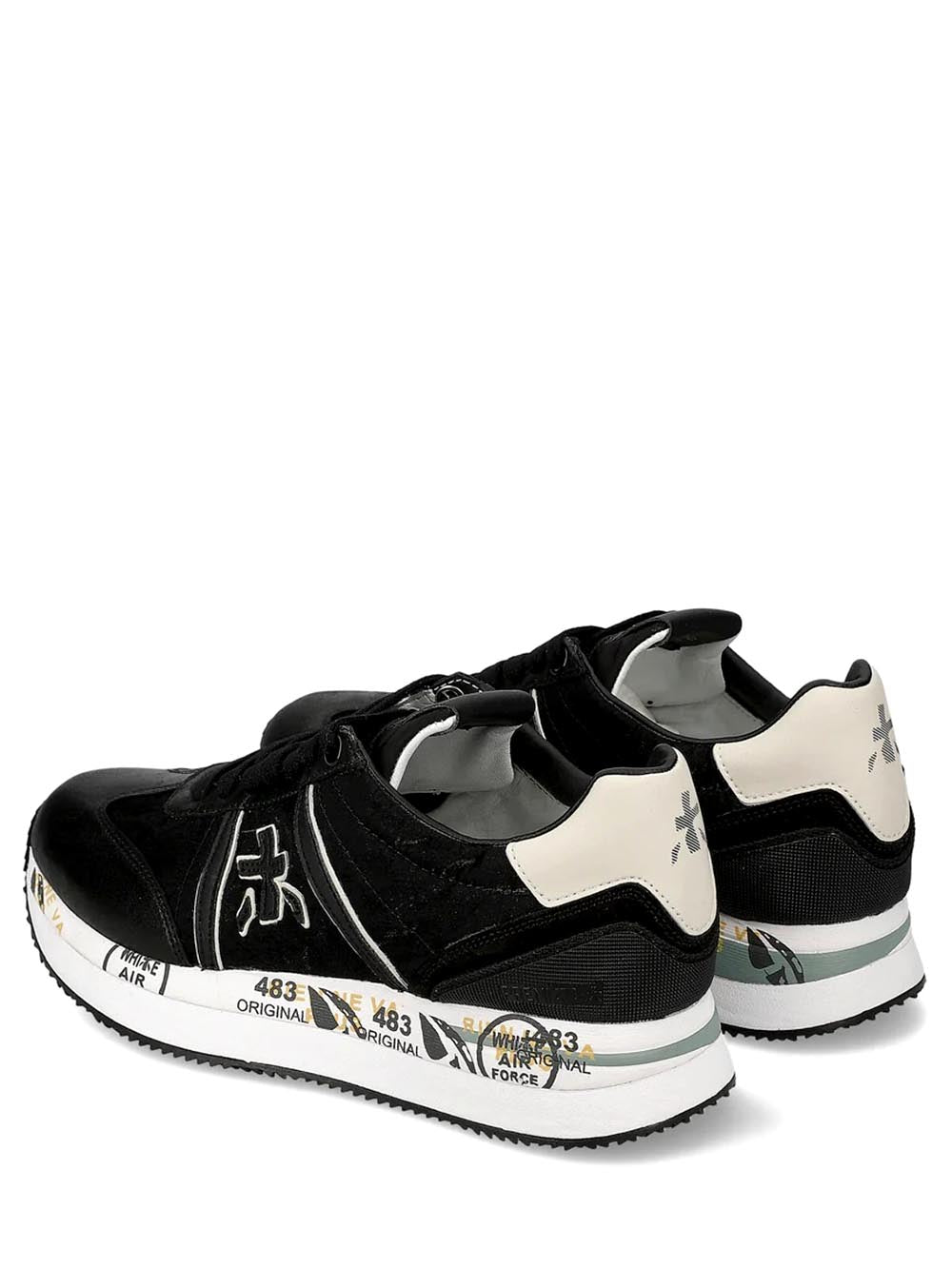 Premiata Sneakers Donna Conny Nero