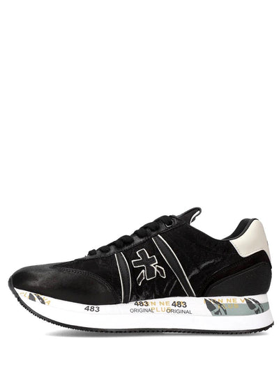 Premiata Sneakers Donna Conny Nero