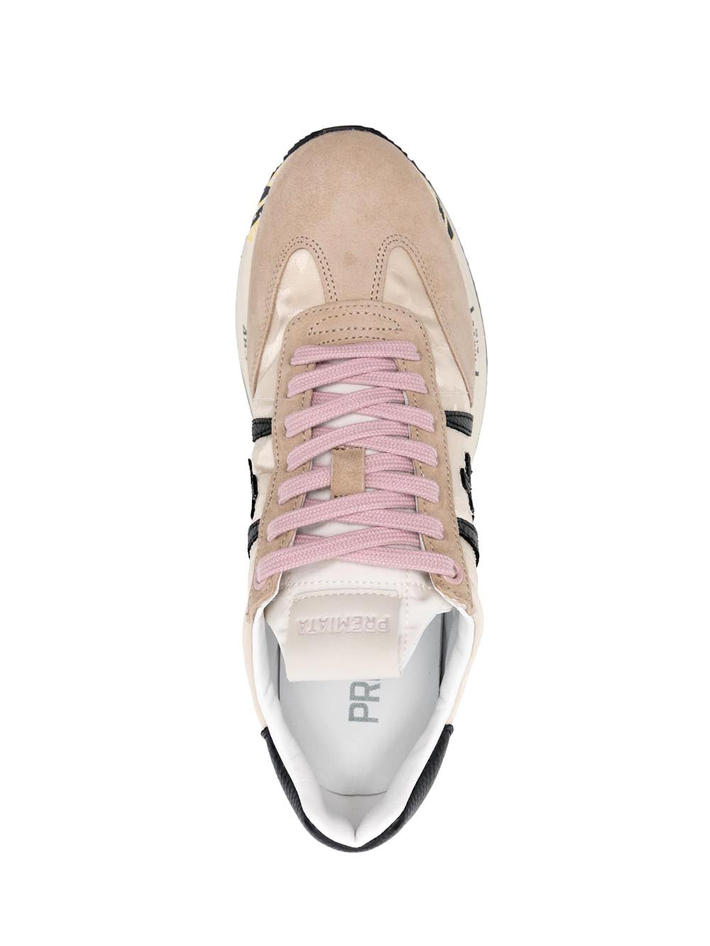 Premiata Sneakers Donna Conny Beige nero