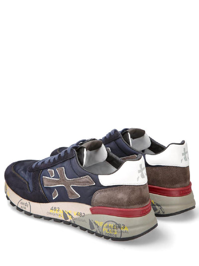 Premiata Sneakers Uomo Mick Blu grigio