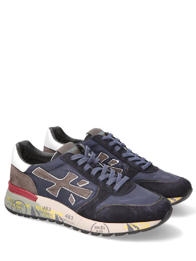 Premiata Sneakers Uomo Mick Blu grigio