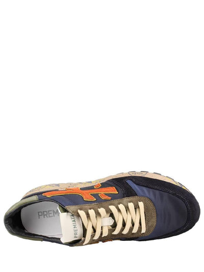 Premiata Sneakers Uomo Mick Blu arancio