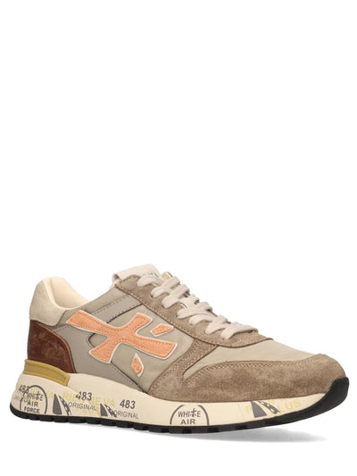 Premiata Sneakers Uomo Mick Nocciola arancio