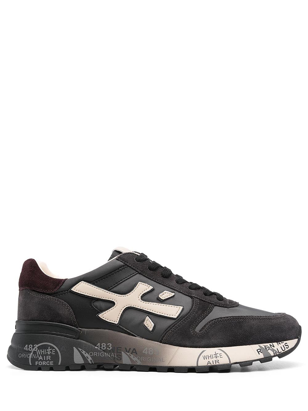 Premiata Sneakers Uomo Mick Blu bordeaux