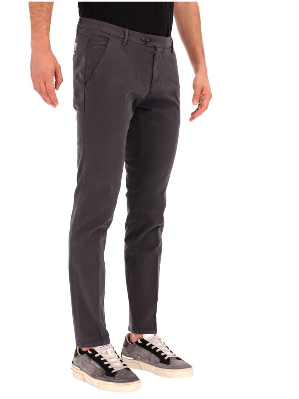 Roy Roger's Pantalone Uomo New Rolf Man Rru013 C870 Grigio scuro