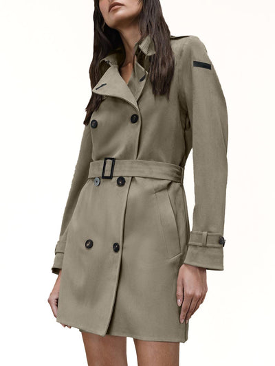 RRD Roberto Ricci Designs Giubbino Donna Nabucco Shell Trench Wom Jkt W24580 Tortora