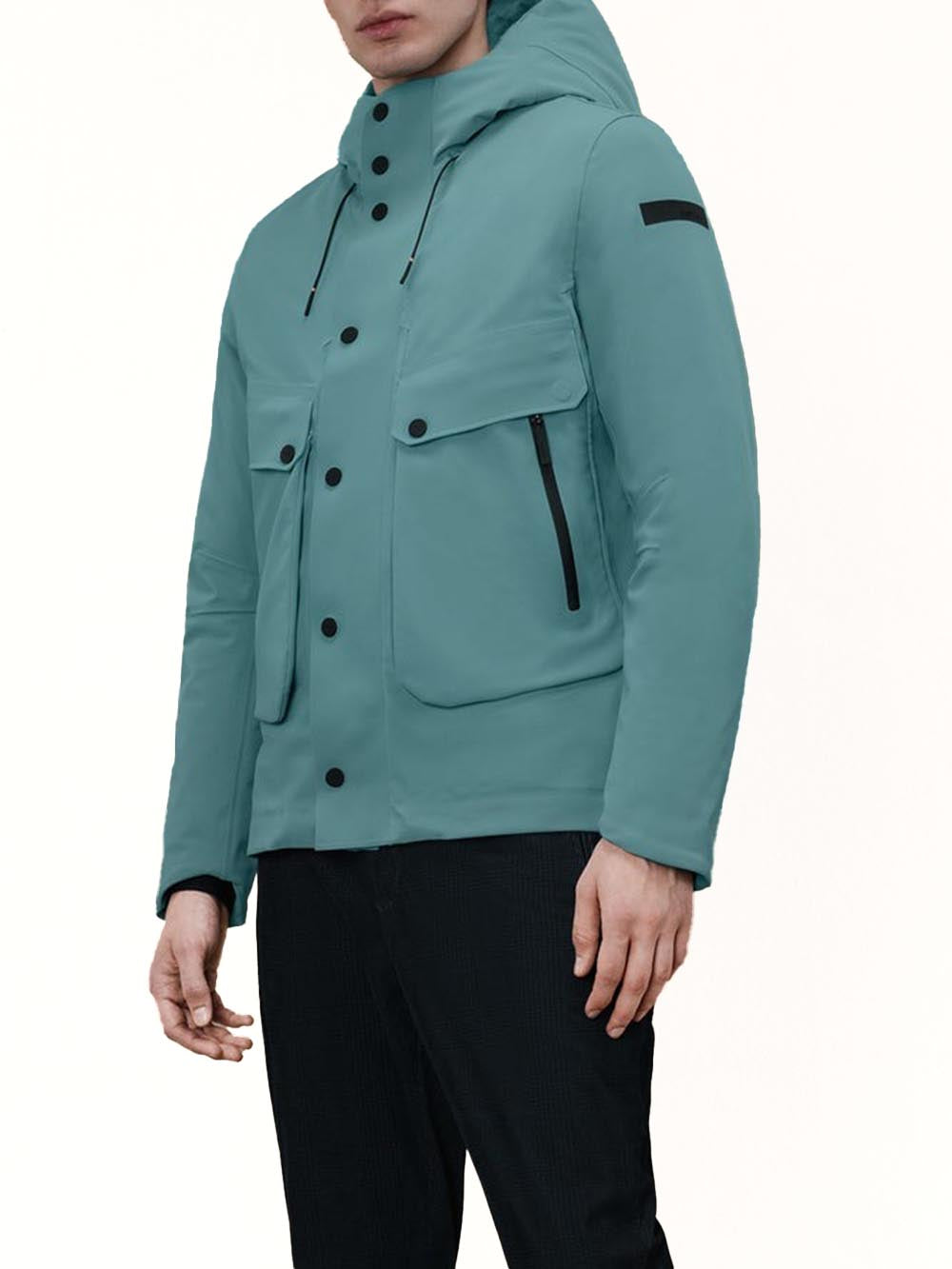 RRD Roberto Ricci Designs Giubbino Uomo Winter Floating Storm Jkt W24063 Azzurro