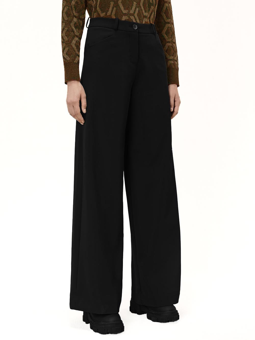 RRD Roberto Ricci Designs Pantalone Donna Winter Livia Wom Pant W24701 Nero