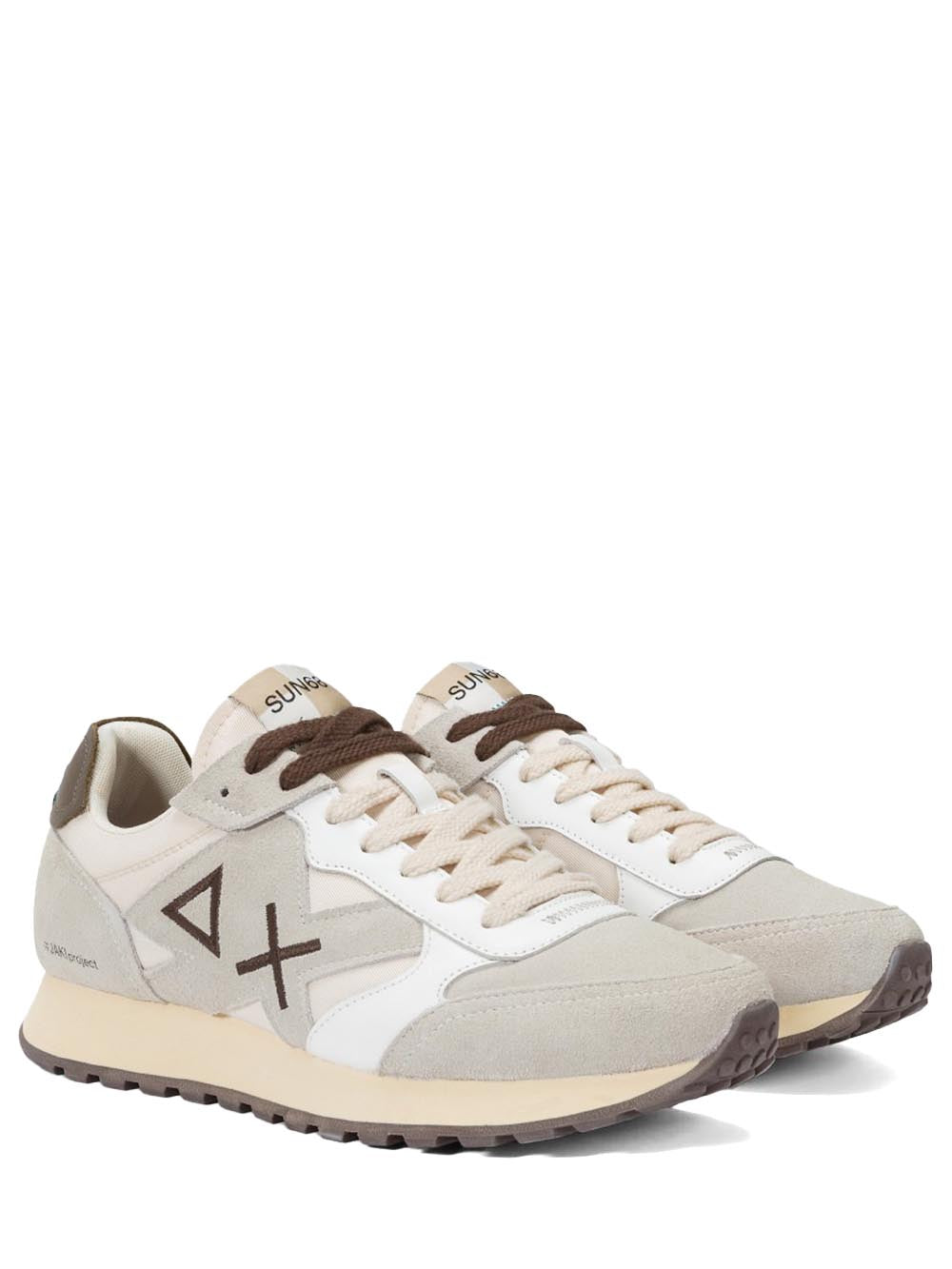 SUN68 Sneakers Uomo Z44116 Uncle Jaki Beige