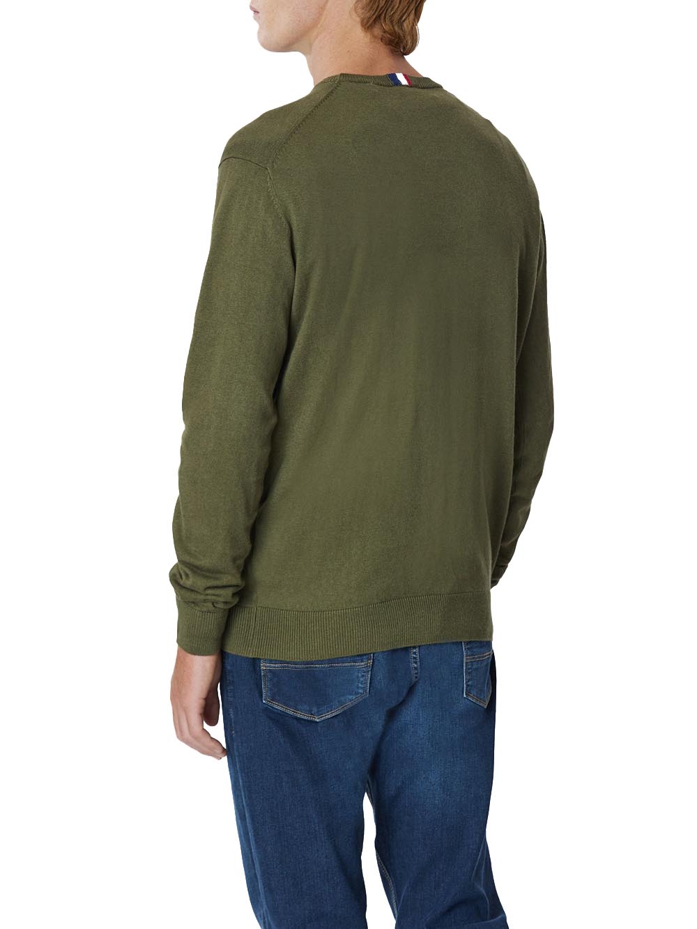 U.S. Polo Assn. Pullover Uomo Alf Us40173010 0000426 Verde militare