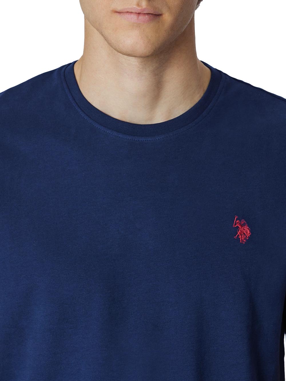 U.S. Polo Assn. T-shirt Uomo Mick Us40154003 0000398 Blu